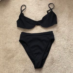 L*Space black bikini set